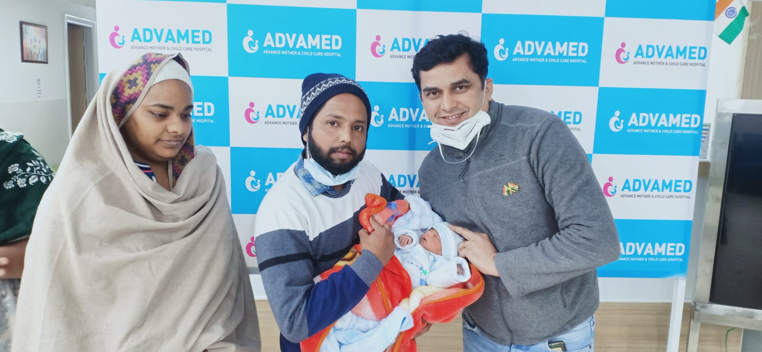 newborn baby after successful IVF treatment