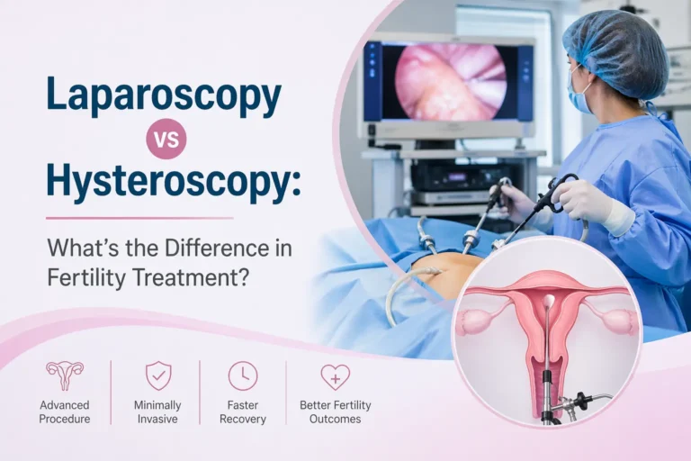 Laparoscopy vs Hysteroscopy